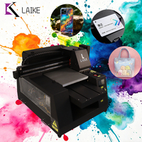 Máquina de impresión acrílica, tamaño pequeño, 3360, inyección de tinta Digital, cabezal Xp600, azulejo de cerámica, Uv impresora plana, cuero proporcionado, automático, 45