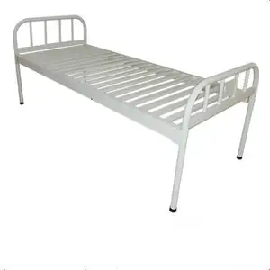 Распродажа, ручная Больничная койка, больничные плоские кровати для ухода за пациентами, простая медицинская кровать