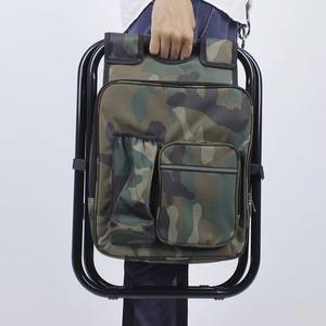 Silla plegable para exteriores, resistente, cómoda, económica, taburete para pesca, mochila portátil, asiento para acampar, bolsa para silla de pesca - Product Image 3