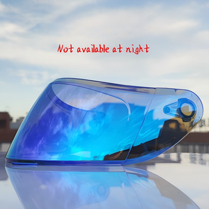 Visiera Universale per Casco Moto Compatibile con ORZ991 Jiekai 316 902 AIS 805/607, Lente Antiappannamento e Antigraffio - Product Image 2