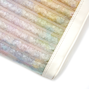 Almohadilla curativa de cristal de roca de cuarzo transparente, masajeador corporal para cabeza, para cuello Shiatsu amasado, cintura, cuerpo, calidad de sueño mejorada - Product Image 5