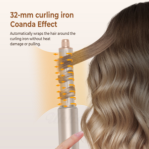 Nouvelle brosse soufflante électrique 8-en-1 Airstyler pour coiffage rapide et volumateur de cheveux - Product Image 5
