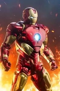 Figura de Acción Original de ZD Toys Marvel Los Vengadores, Iron Man Mark10 Mark18 (Casanova), PVC, Escala 1:10, 7 Pulgadas, Juguete para Adultos - Product Image 6