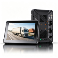 Tablette robuste embarquée pour véhicule OEM/ODM 10,1 pouces 1200 Nits 4G GPS NFC Android 13 DC 8-36V avec entrées caméra 4 canaux pour camion de logistique