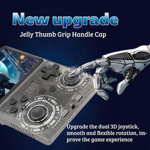 R40S Pro Mini <span class=keywords><strong>console</strong></span> <span class=keywords><strong>de</strong></span> <span class=keywords><strong>jeu</strong></span> portable <span class=keywords><strong>de</strong></span> poche 3.5 pouces HD IPS écran grande capacité <span class=keywords><strong>de</strong></span> batterie double Joystick 3D lecteur <span class=keywords><strong>de</strong></span> <span class=keywords><strong>jeu</strong></span> portable - Product Image 4