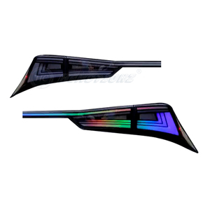 HCMOTIONZ Multicolor LED RGB Luces traseras Arranque Animación DRL IS250 350 300H ISF 2014-2020 Luces traseras para Lexus IS - Product Image 1