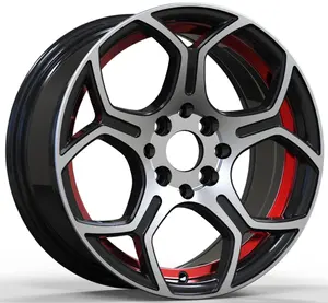 Llanta forjada 15X7custom OEM cubo de rueda de aleación de coche PCD 4x4x100 114,3 llantas de coche ruedas R15 R16 R17