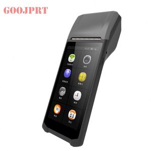 4G Internet di động Máy quét mã vạch 2D Android 8.1 PDA Máy in nhiệt 5.5 inch màn hình cảm ứng cầm Tay POS Máy in - Product Image 1