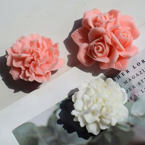 Nouvelles idées : moules en silicone pour bougies en forme de fleurs 3D, pour la fabrication de bougies en résine, d'aromathérapie, de savon artisanal en cire - Product Image 1