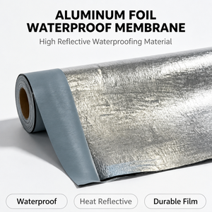 Membrane d'étanchéité en <span class=keywords><strong>bitume</strong></span> et feuille d'aluminium pour réparation de toitures en béton – Rouleau de membrane imperméable en <span class=keywords><strong>bitume</strong></span> et feuille d'aluminium - Product Image 3