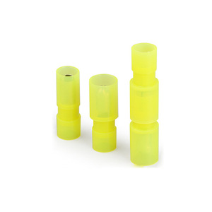 Crimp <b>Terminal</b> Frfny5.5-195 Yellow Nylon Insulated 4-6mm 24A For Cable Connection - Product Image 3