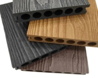 WPC DIY Outdoor 3D Hollow Decking & Flooring Tiles-Desain Modern Ramah Lingkungan Tahan Air Mudah Dipasang Harga Terjangkau