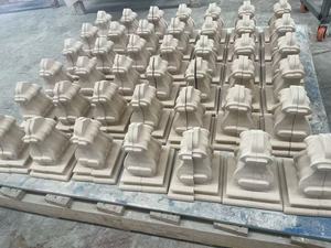 आदर्श प्राकृतिक चूना पत्थर आधुनिक बड़े स्लैब को फूलों के अनुकूल जल-प्रूफ कस्टम आकार के आउटडोर पैवर्स के लिए आउटडोर पैवर्स - Product Image 4