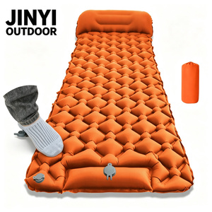 Ultralight Self Inflating Sleeping Pad <b>Mat</b> With Pillow Portable Camping Mattress for Backpacking Hiking Traveling - Product Image 6