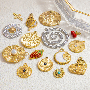 SUMMLY Accessori per Gioielli Fai-da-Te in Acciaio Inossidabile Placcato Oro 18K con Perle, Ciondoli per Collane da Donna - Product Image 6