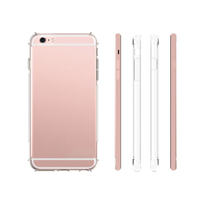 Wholesale Customize Transparent Shockproof TPU Mobile Phone Cases for iPhone 8 Plus 7G 7PLUS 5G 6G 6PLUS X XS XS MAX