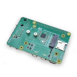 บอร์ดฐาน CM5 รุ่น V1, พอร์ต USB 3.0 จำนวน 2 พอร์ต และอินเทอร์เฟซ M.2 E-Key 1 ช่อง รองรับ Raspberry Pi CM5 ทุกซีรีส์ และรองรับการแสดงผล 4K - Product Image 2