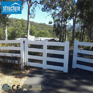 Portail <span class=keywords><strong>de</strong></span> clôture pour chevaux en PVC <span class=keywords><strong>d</strong></span>'<span class=keywords><strong>occasion</strong></span> pour bâtiments <span class=keywords><strong>de</strong></span> <span class=keywords><strong>jardin</strong></span> extérieurs - Product Image 6