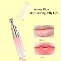 Huile à lèvres repulpante type pression, sensation épicée au gingembre, traitement des lèvres, boost de collagène et peptides, gloss hydratant, marque privée OEM