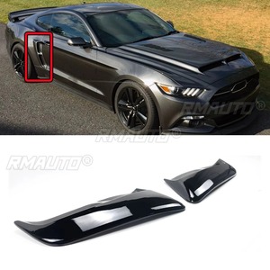 Car Side Bumper Air Intake Vent Splitte Accessories for Ford Mustang 2016-2023 Rear Bumper <b>Splitter</b> Cover Air Vent Trim Body Kit - Product Image 1