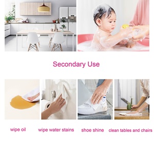 Khăn Giấy Nén Di Động Mặt Tre Vuông Khăn Giấy Sạch Da Bông Mềm Vải Ướt Máy Tính Bảng Khăn Dùng Một Lần - Product Image 6