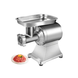 Machine à hacher la viande en acier inoxydable <span class=keywords><strong>AL</strong></span>-8, hachoir à viande commercial avec kit de remplissage de saucisses - Product Image 5