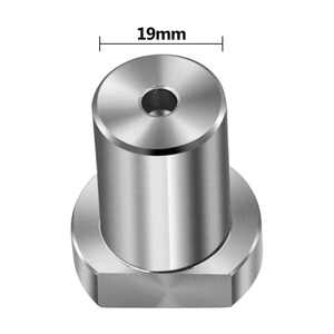 Bloque Limitador <span class=keywords><strong>de</strong></span> Orificios para Mesa <span class=keywords><strong>de</strong></span> Carpintería <span class=keywords><strong>de</strong></span> 19 mm y 20 mm, Herramienta Auxiliar <span class=keywords><strong>de</strong></span> Liberación Rápida <span class=keywords><strong>de</strong></span> Acero Inoxidable para Mesa <span class=keywords><strong>de</strong></span> Trabajo - Product Image 4