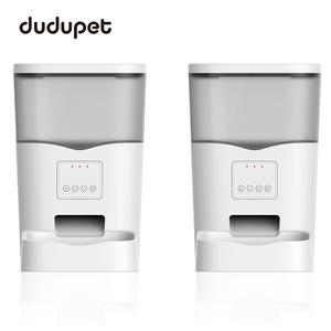 Comedero Inteligente para Mascotas Dudupet, Blanco Transparente, Cuadrado, Programación Automática de Alimentación para Perros y Gatos, con Control por Aplicación - Product Image 2