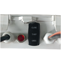 Kit de système de télécommande sans fil robuste 12V 24V avec affichage numérique pour systèmes de bâches de camions et remorques à benne basculante