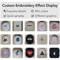 Chaussettes personnalisées avec logo, en coton peigné, pour hommes, brodées, courtes, décontractées, de sport, avec parfum