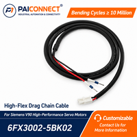 Cable de Codificador de Motor Servo Siemens V90 Compatible con PAICONNECT, 6FX3002-5BK02-1AD0, 6FX3002-5BK02-1AF0, 1BA0, Cable de Señal de Repuesto