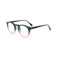 Monturas Ópticas Cuadradas Clásicas de Acetato con Aro Completo, Monturas de Gafas Vintage Unisex, Fabricante OEM