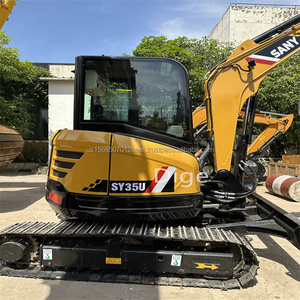 Precio bueno SANY SY35U excavadora de orugas hidráulica usada excavadora SANY cuánto - Product Image 6