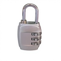 Cadenas à combinaison étanche et antirouille en alliage d'aluminium pour dortoirs d'étudiants, vestiaires de gymnase et armoires