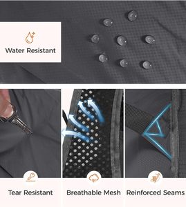 <span class=keywords><strong>ECOHUB</strong></span> Mochila de Senderismo Ligera y Plegable de 15L, Mochila Pequeña de Viaje con Correa para el Pecho, Bolsillo para Teléfono, Resistente al Agua, Plegable, para Hombre - Product Image 5