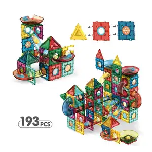3D拼图城堡积木玩具diy连接玩具套装2024儿童新益智游戏