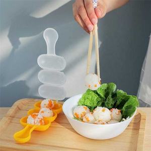 Rollo de arroz y verduras Herramienta mágica Tiktok Shaking <span class=keywords><strong>Music</strong></span> Molde de rollo de arroz y verduras 3 piezas de rollo de arroz y verduras - Product Image 4
