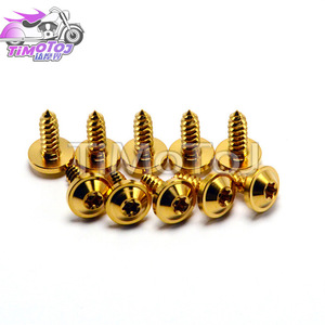 Xe máy Titan nmax155 đầy đủ vít hợp kim titan và đai ốc đặt nhiều màu TC4 bu lông sửa đổi xe máy - Product Image 3