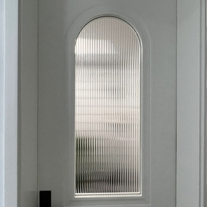 Película de vidrio acanalado transparente UDK, calcomanía decorativa para ventana, película de vidrio de lengüeta para baño, sala de estar - Product Image 5