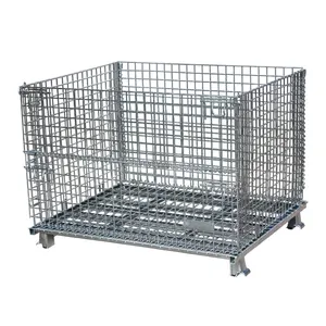 hot-selling storage equipment large heavy duty metal wire mesh cage