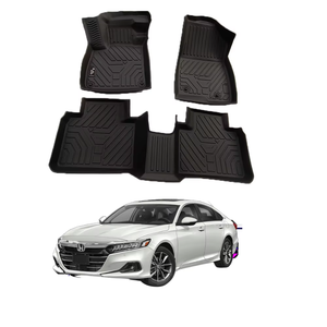 Recién Llegado, Alfombrilla de Coche 3D TPE de Precisión Escaneada por Láser, Alfombrilla de Coche para HONDA ACCORD 2018-2021 - Product Image 1