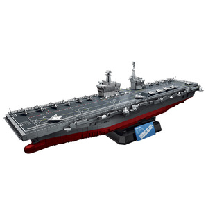 98013 Modelo de Bloques de Construcción del <span class=keywords><strong>Portaaviones</strong></span> Sichuan Tipo 076, Barco de Asalto Anfibio, Juguete, Regalo de Cumpleaños para Niños - Product Image 1