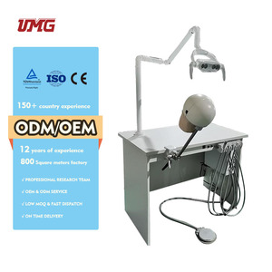Simulador dental de mesa con marco de madera de cabeza fantasma de ciencia médica para entrenamiento - Product Image 4
