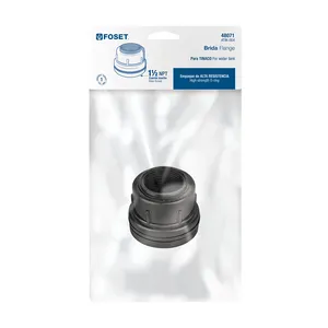 Master with 60 units Polypropylene <b>flange</b> for Tinaco, 1-1/2', FOSET - Product Image 3