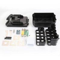 Carte de protection de batterie au lithium 5S avec kits de boîtier en plastique pour outils électriques MAK MKT 18V 21V Bl1820/30/40/50/60