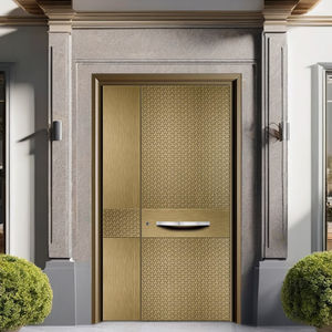 प्रवेश द्वार बेडरूम होटल विला औद्योगिक डिजाइन शैली बाहरी दरवाजे के पुल रोलिंग खुला हुआ चीनी लॉक शामिल - Product Image 2