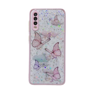 Custodia per telefono a farfalla Honatop per <span class=keywords><strong>Samsung</strong></span> S21 S20 Plus S22 Ultra S20 FE A82 A22 A72 A52 <span class=keywords><strong>A32</strong></span> A71 A51 A50 A42 <span class=keywords><strong>Cover</strong></span> trasparente - Product Image 4