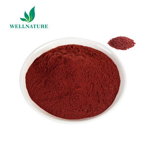 Натуральный органический Красный дрожжевой Рисовый Порошок, поставка, Экстракт Красного Дрожжевого Риса, экстракт 3%, монаколин, красный рис, экстракция дрожжей, Лучшая цена - Product Image 2