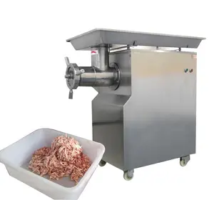 Picador de carne de búfalo compacto, máquina de processar alimentos picada, grande e grande, misturador de carne fresca, moedor de compostagem para cozinha doméstica