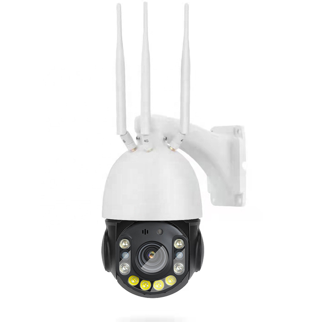 4K 8MP Security Speed Dome PTZ Camera 200m IR 4G WiFi 30X Zoom Wo-Way Audio 24/7 Colorful Smart AI Human Auto Tracking